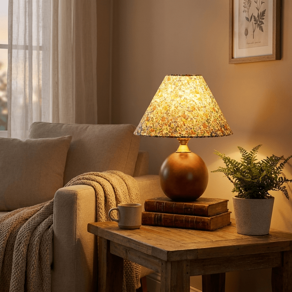Flower Bedside Lamp — Table Lamp | Maison Monashee — view 7