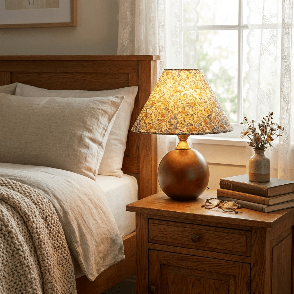 Flower Bedside Lamp — Table Lamp | Maison Monashee — view 5