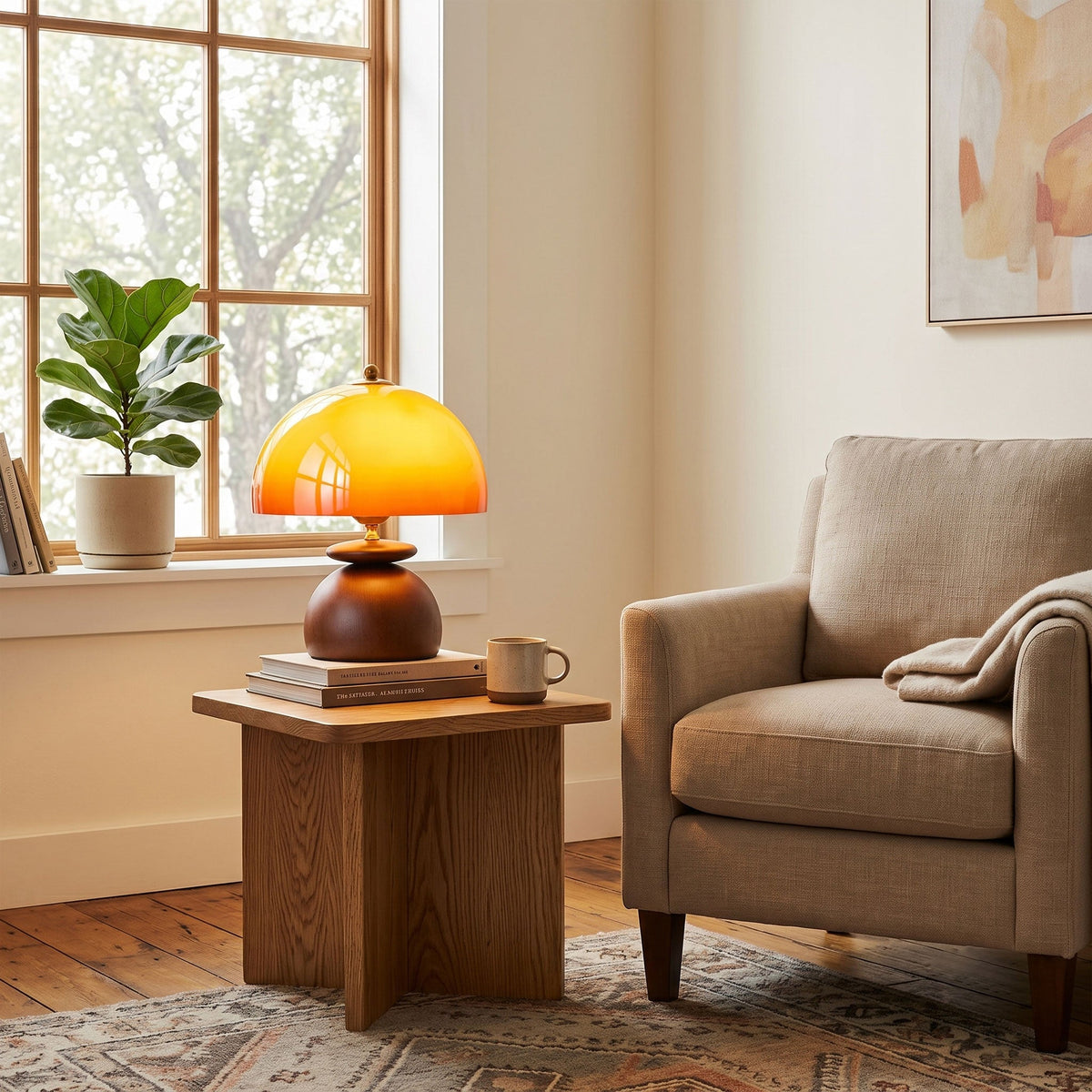 Vintage Dome Table Lamp — Table Lamp | Maison Monashee — view 11