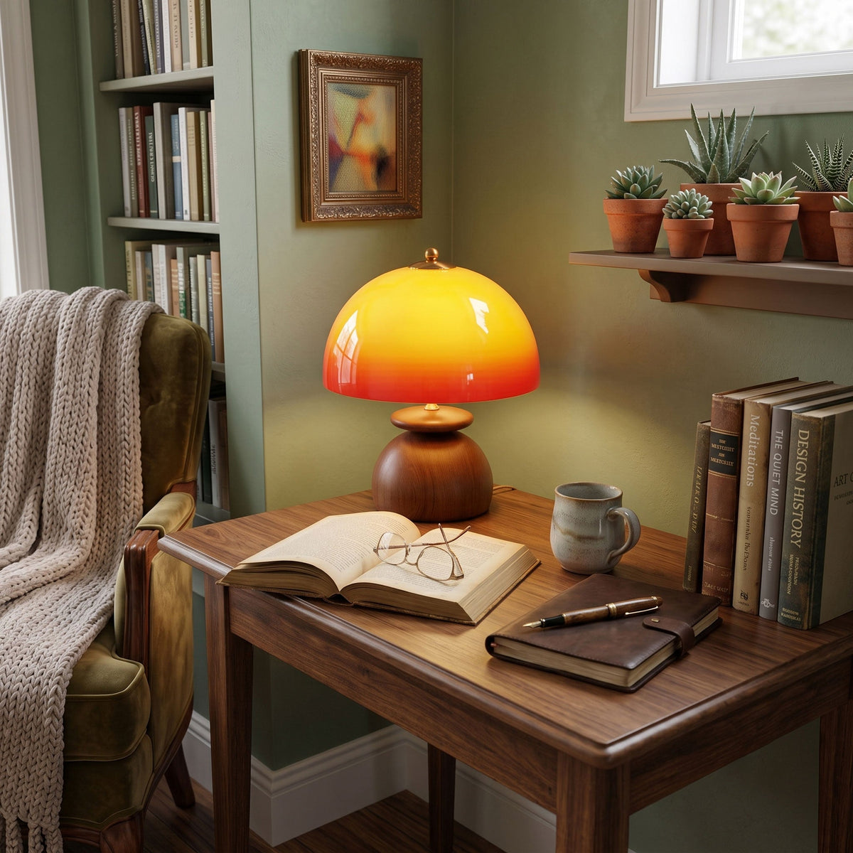 Vintage Dome Table Lamp — Table Lamp | Maison Monashee — view 8