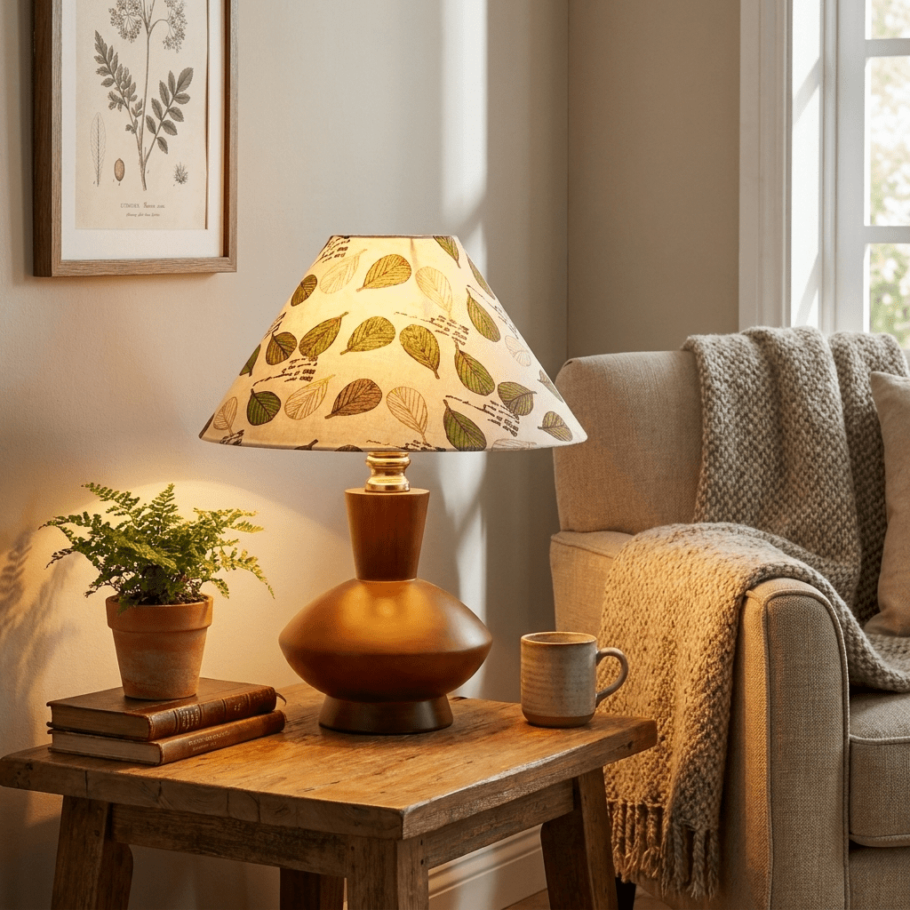 Rustic Table Lamp for Bedroom — Table Lamp | Maison Monashee — view 2
