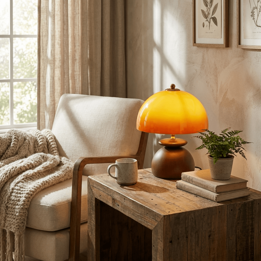 Vintage Dome Table Lamp — Table Lamp | Maison Monashee — view 2