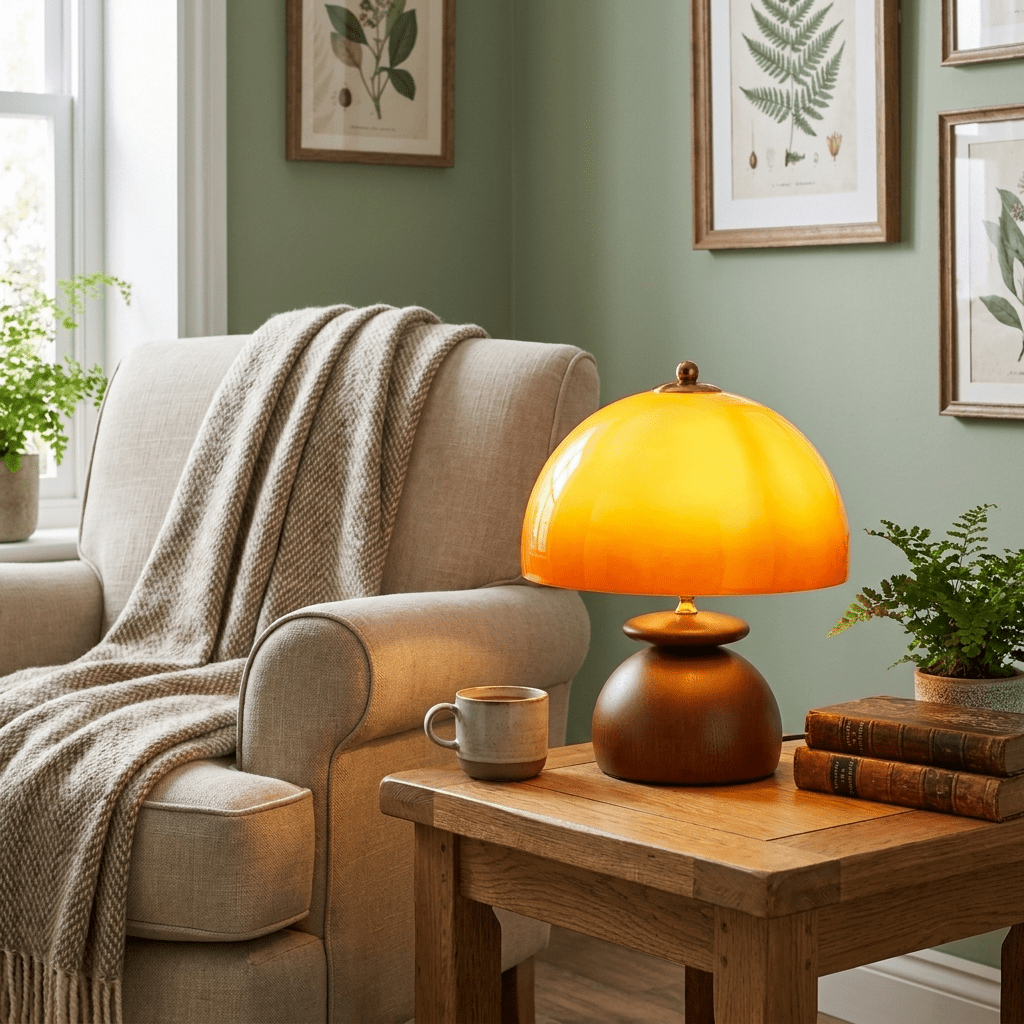 Vintage Dome Table Lamp — Table Lamp | Maison Monashee — view 5