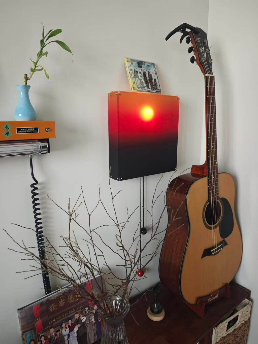 Square Glass Wall Sconce — Wall Sconce | Maison Monashee — view 13