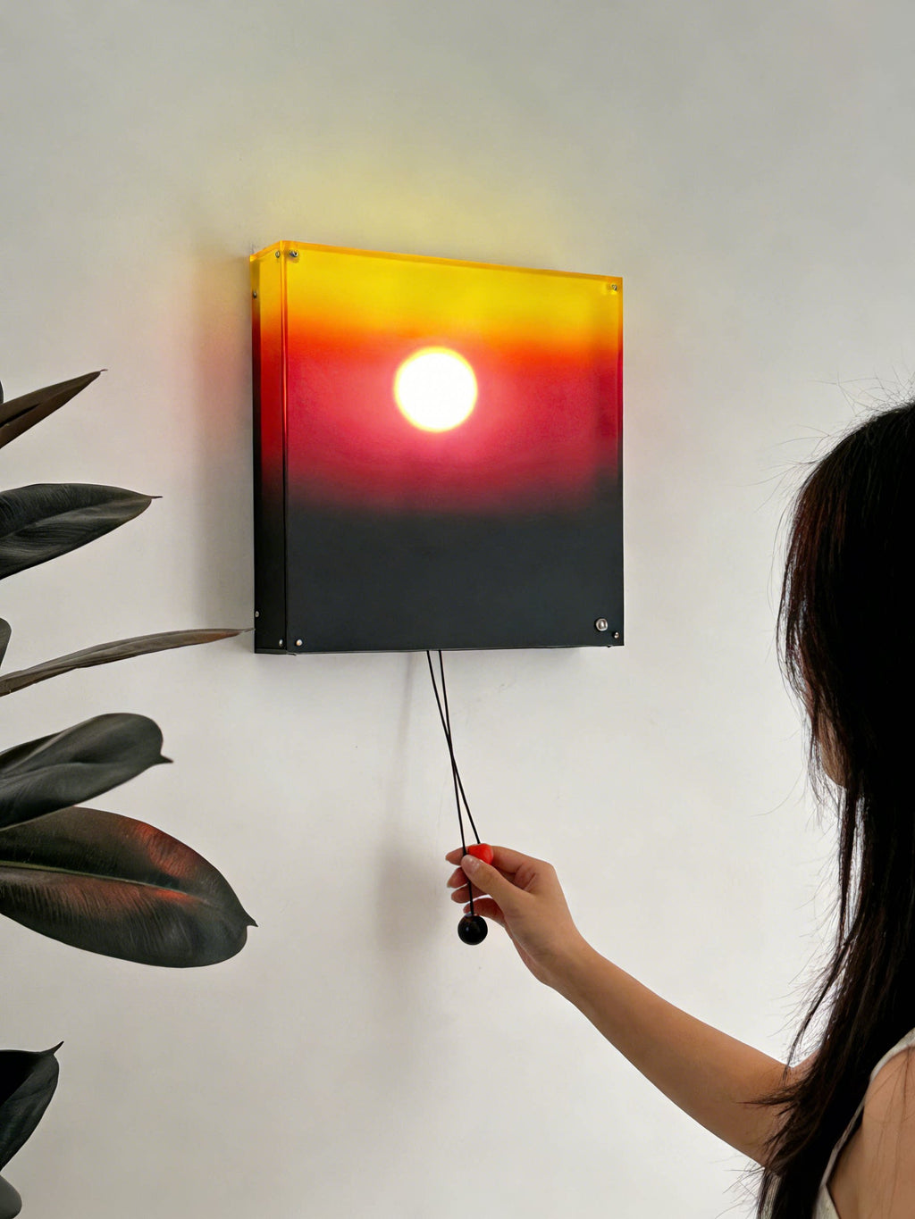 Square Glass Wall Sconce — Wall Sconce | Maison Monashee — view 12