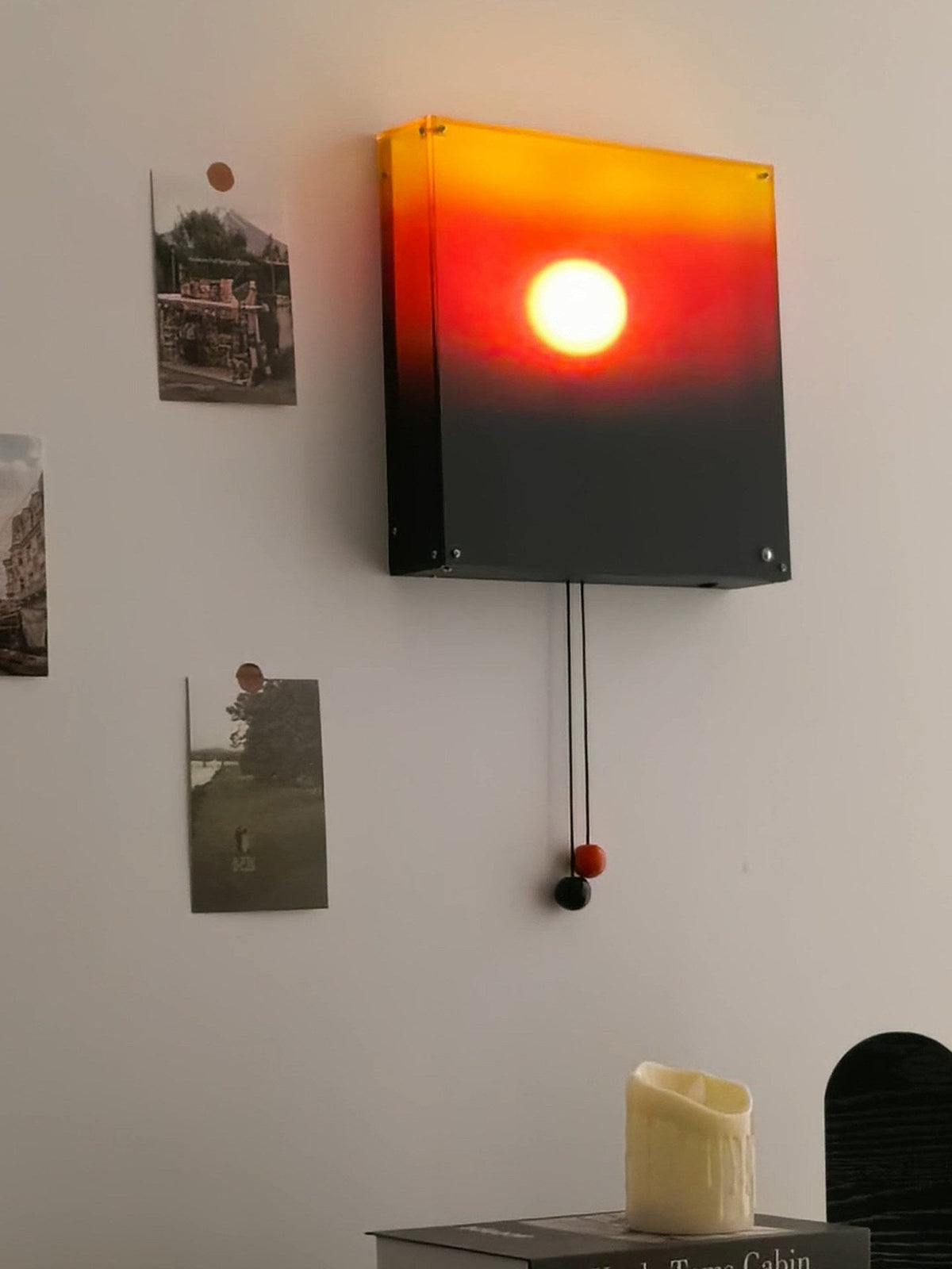 Square Glass Wall Sconce — Wall Sconce | Maison Monashee — view 17