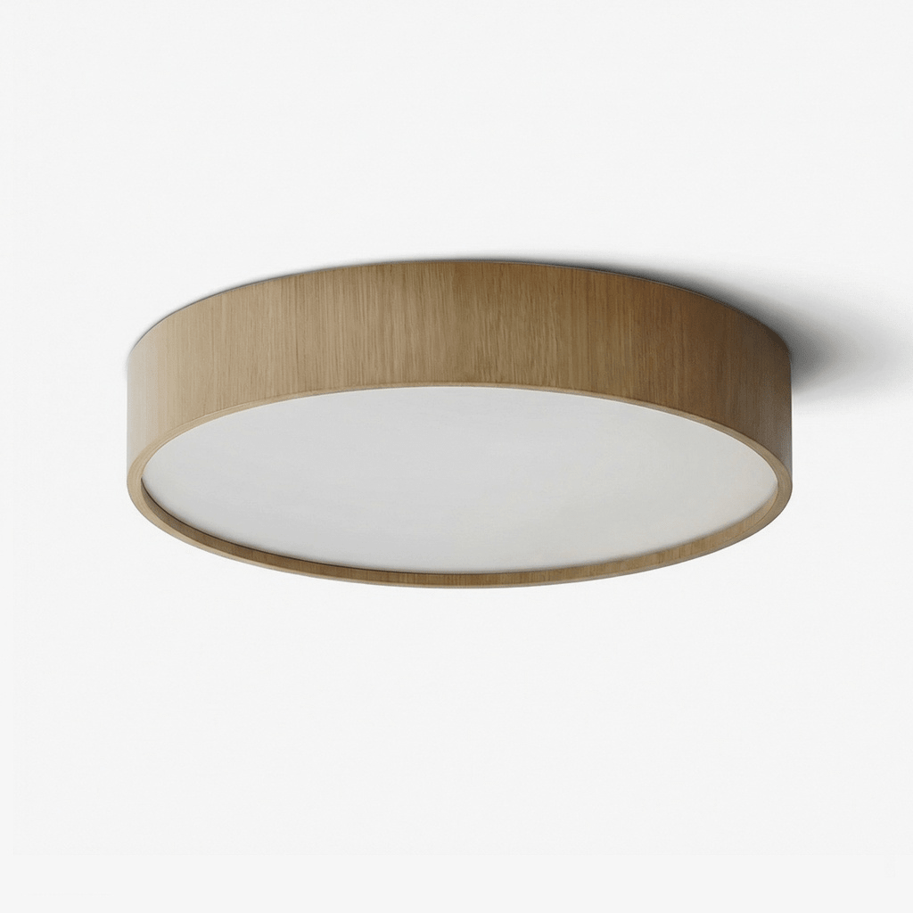 Modern Wood Flush Mount Light — Ceiling Light | Maison Monashee