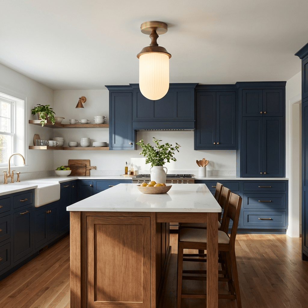 Wood Pendant Ceiling Light — Ceiling Light | Maison Monashee — view 2