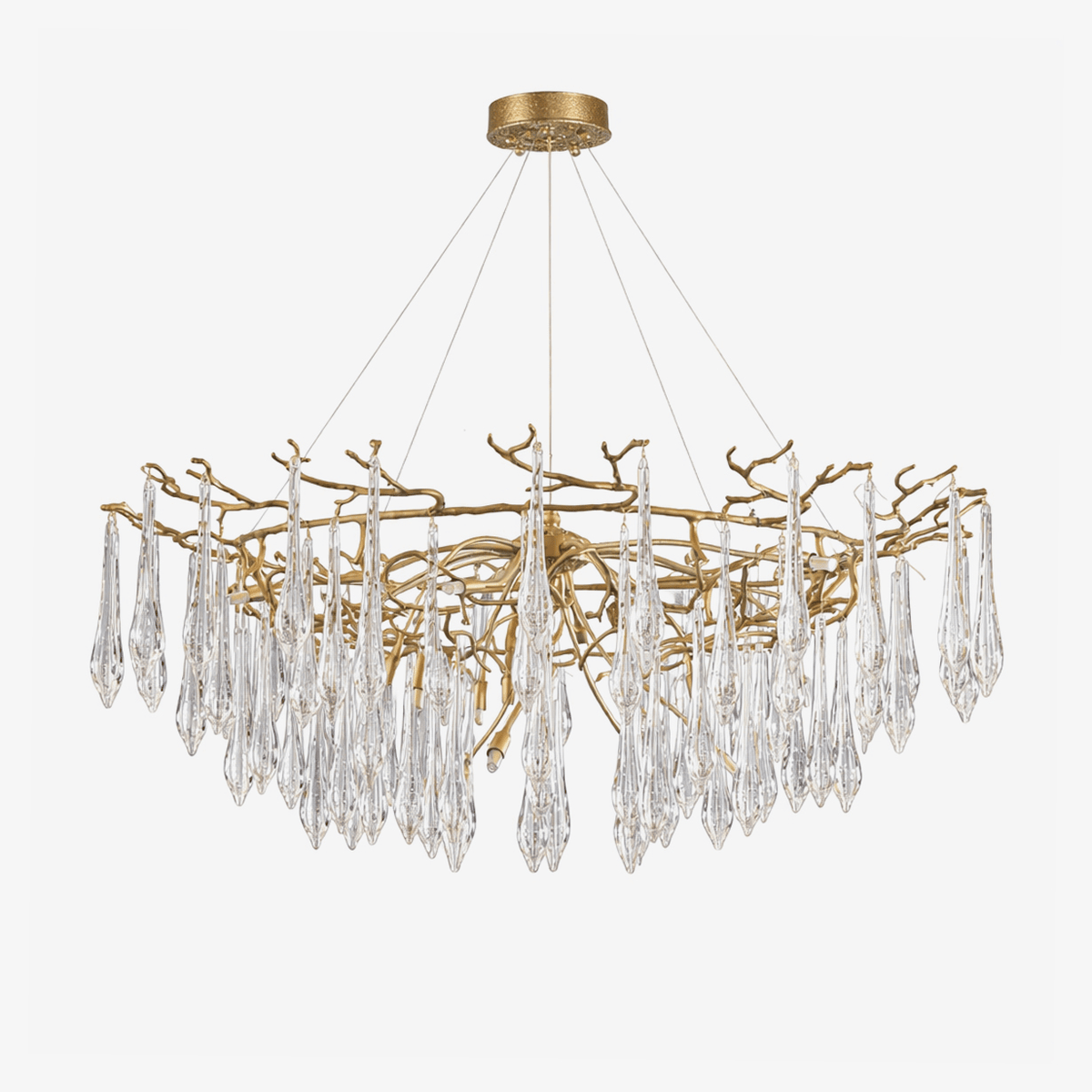 Tree Branch Crystal Chandelier — Chandelier | Maison Monashee