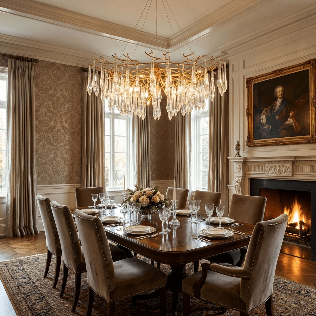 Tree Branch Crystal Chandelier — Chandelier | Maison Monashee — view 5