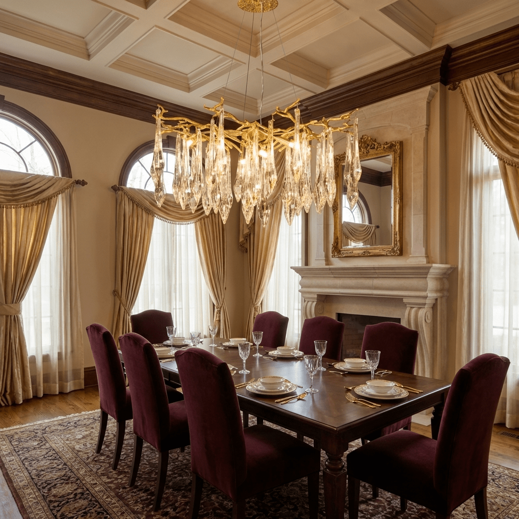 Tree Branch Crystal Chandelier — Chandelier | Maison Monashee — view 6