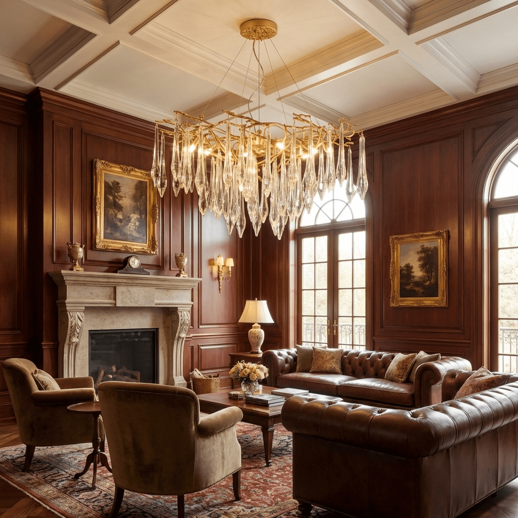 Tree Branch Crystal Chandelier — Chandelier | Maison Monashee — view 4