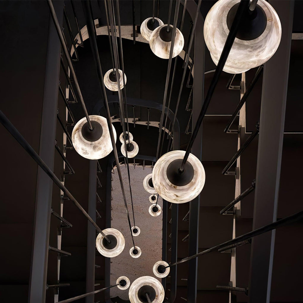 Cluster Light Chandelier — Chandelier | Maison Monashee — view 13