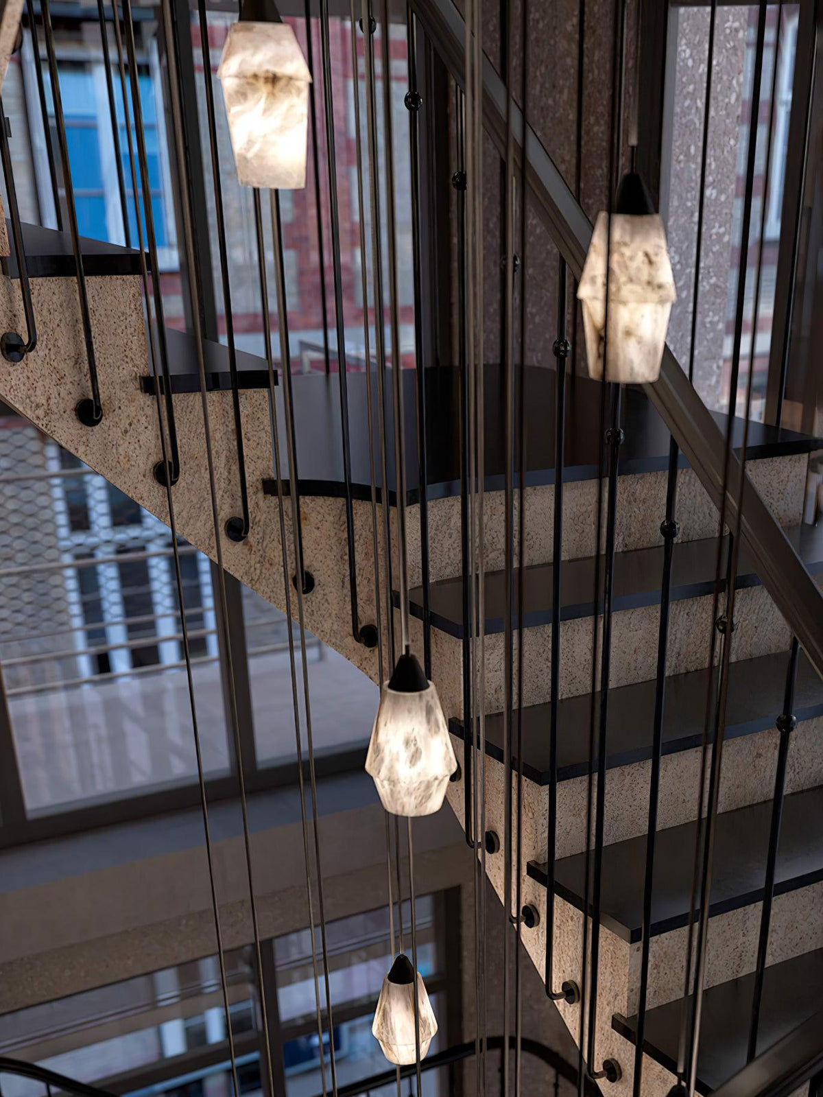 Cluster Light Chandelier — Chandelier | Maison Monashee — view 11