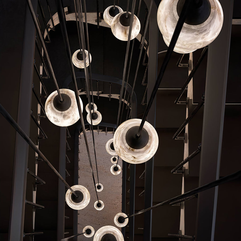 Cluster Light Chandelier — Chandelier | Maison Monashee — view 10