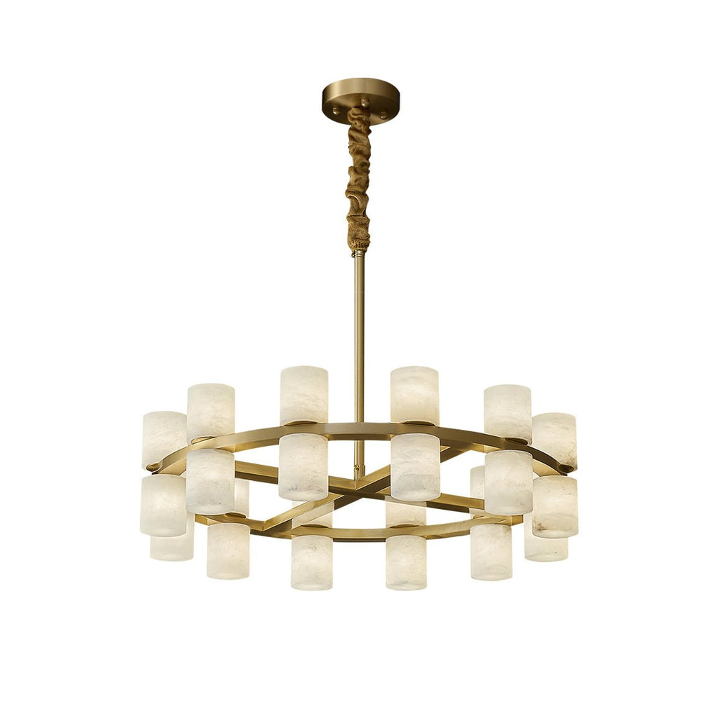 2 Tier Ring Chandelier — Chandelier | Maison Monashee — view 21