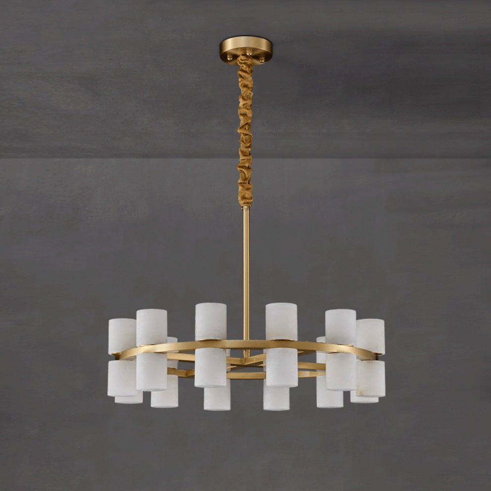 2 Tier Ring Chandelier — Chandelier | Maison Monashee — view 15