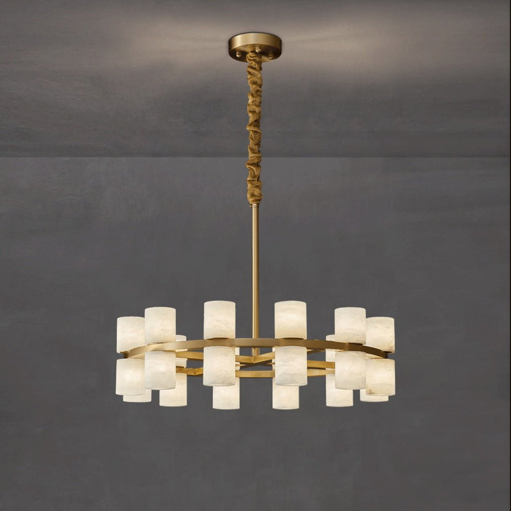 2 Tier Ring Chandelier — Chandelier | Maison Monashee — view 16