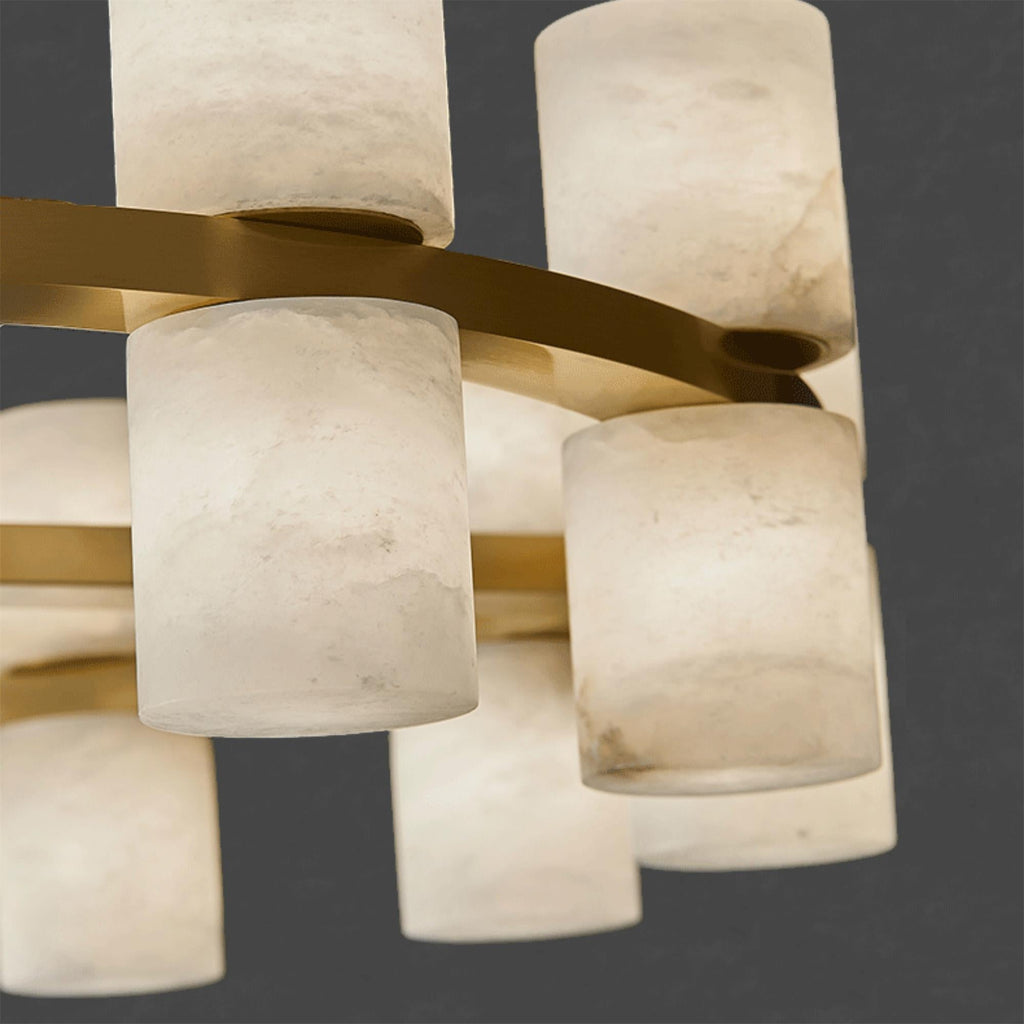 2 Tier Ring Chandelier — Chandelier | Maison Monashee — view 18