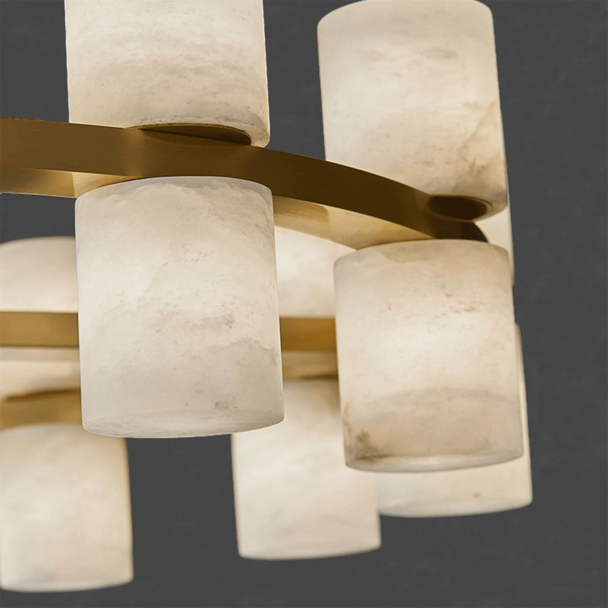 2 Tier Ring Chandelier — Chandelier | Maison Monashee — view 18