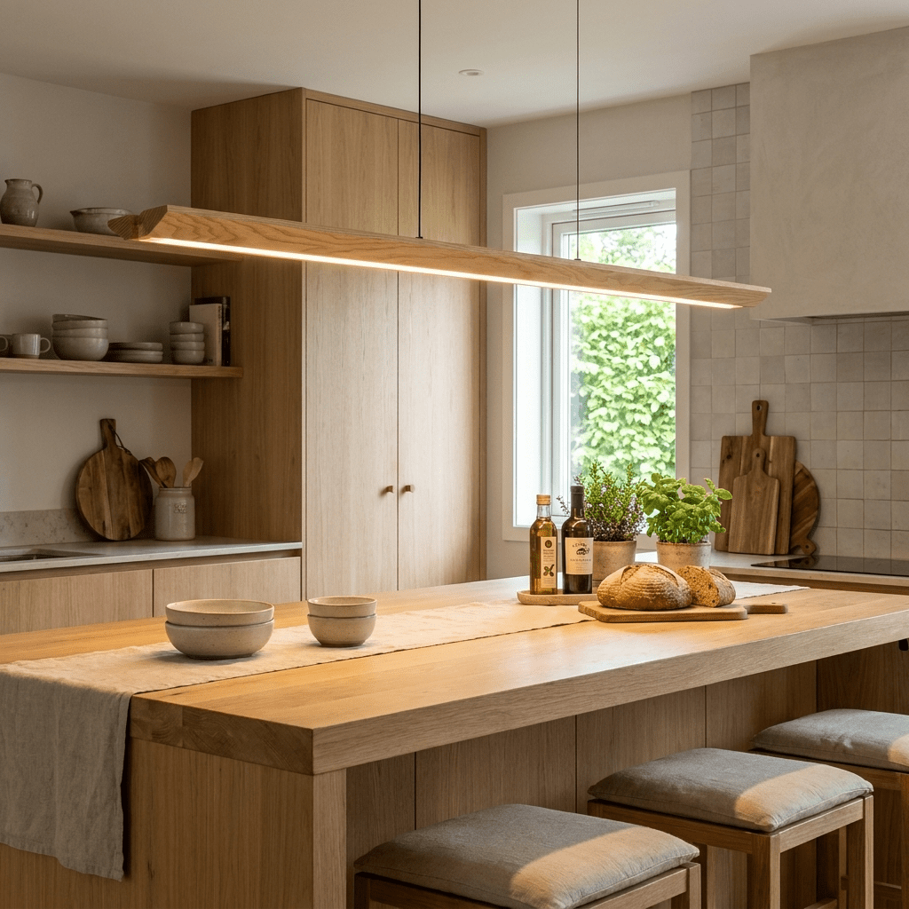 Slim Linear Pendant Light — Pendant Light | Maison Monashee — view 5