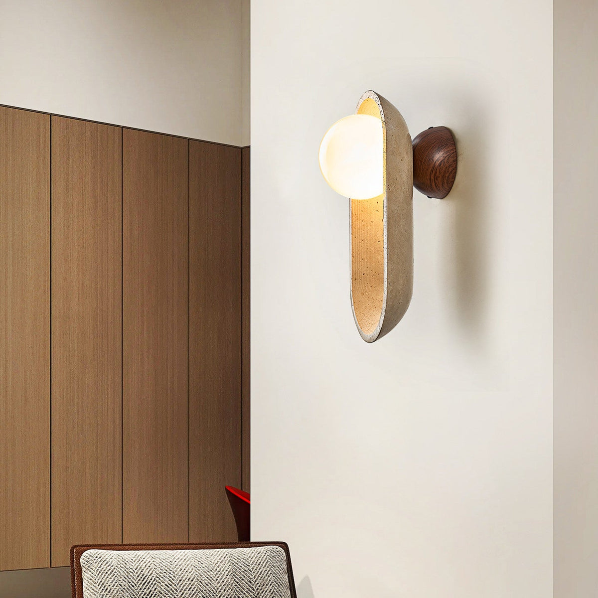 Stone Sconce Light — Wall Sconce | Maison Monashee — view 17