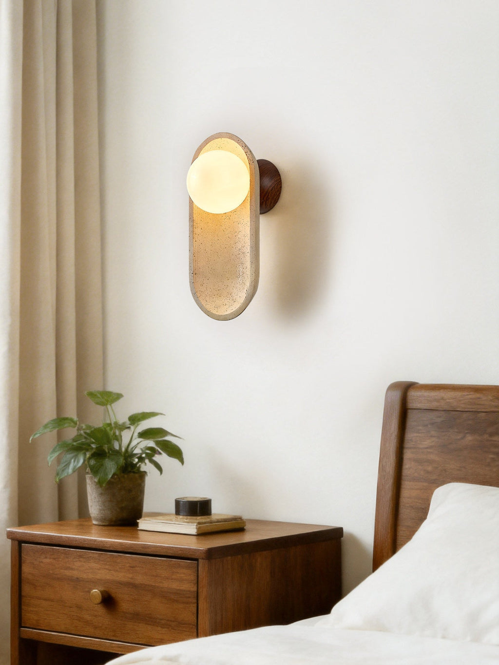 Stone Sconce Light — Wall Sconce | Maison Monashee — view 12