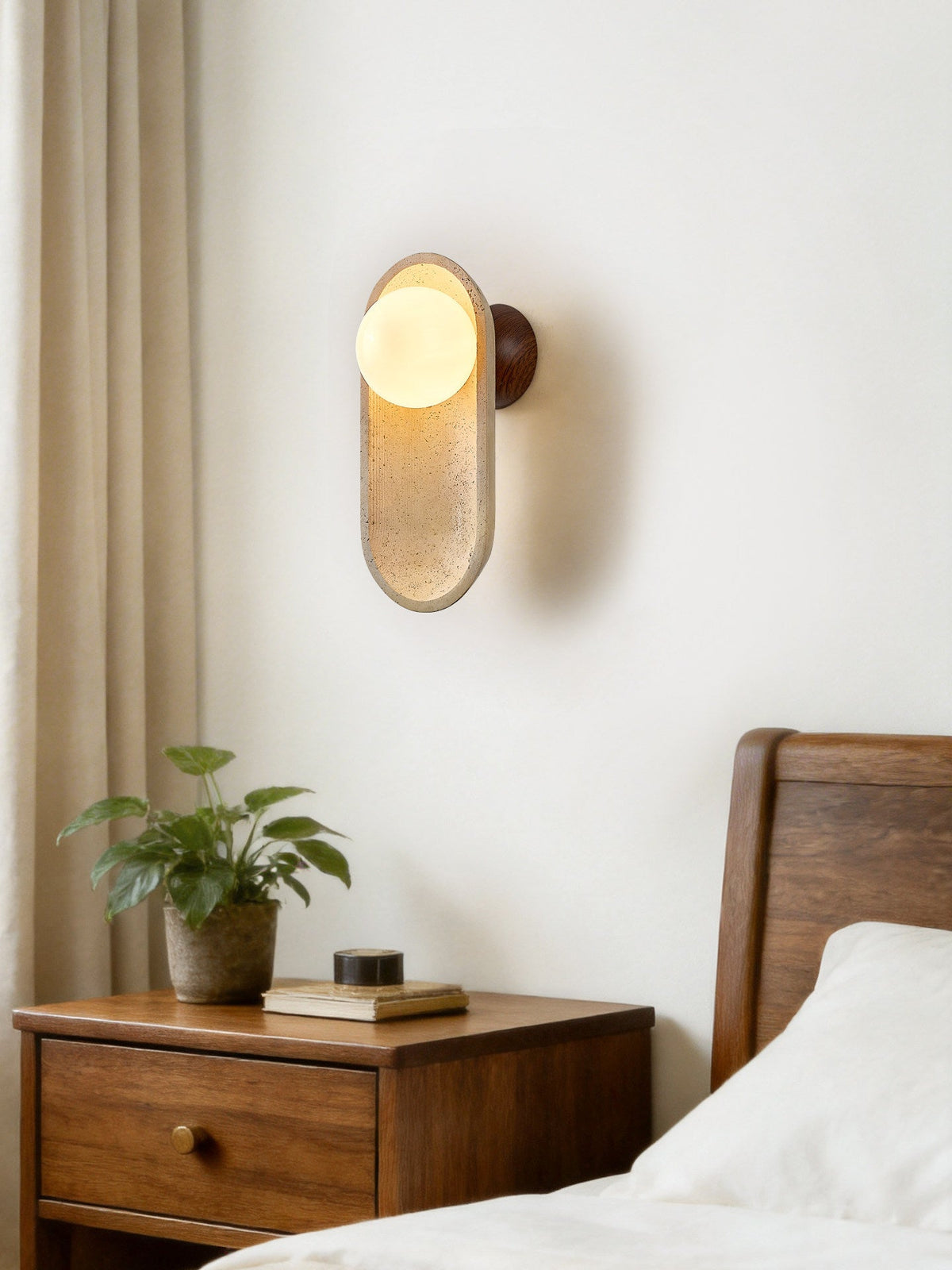 Stone Sconce Light — Wall Sconce | Maison Monashee — view 12