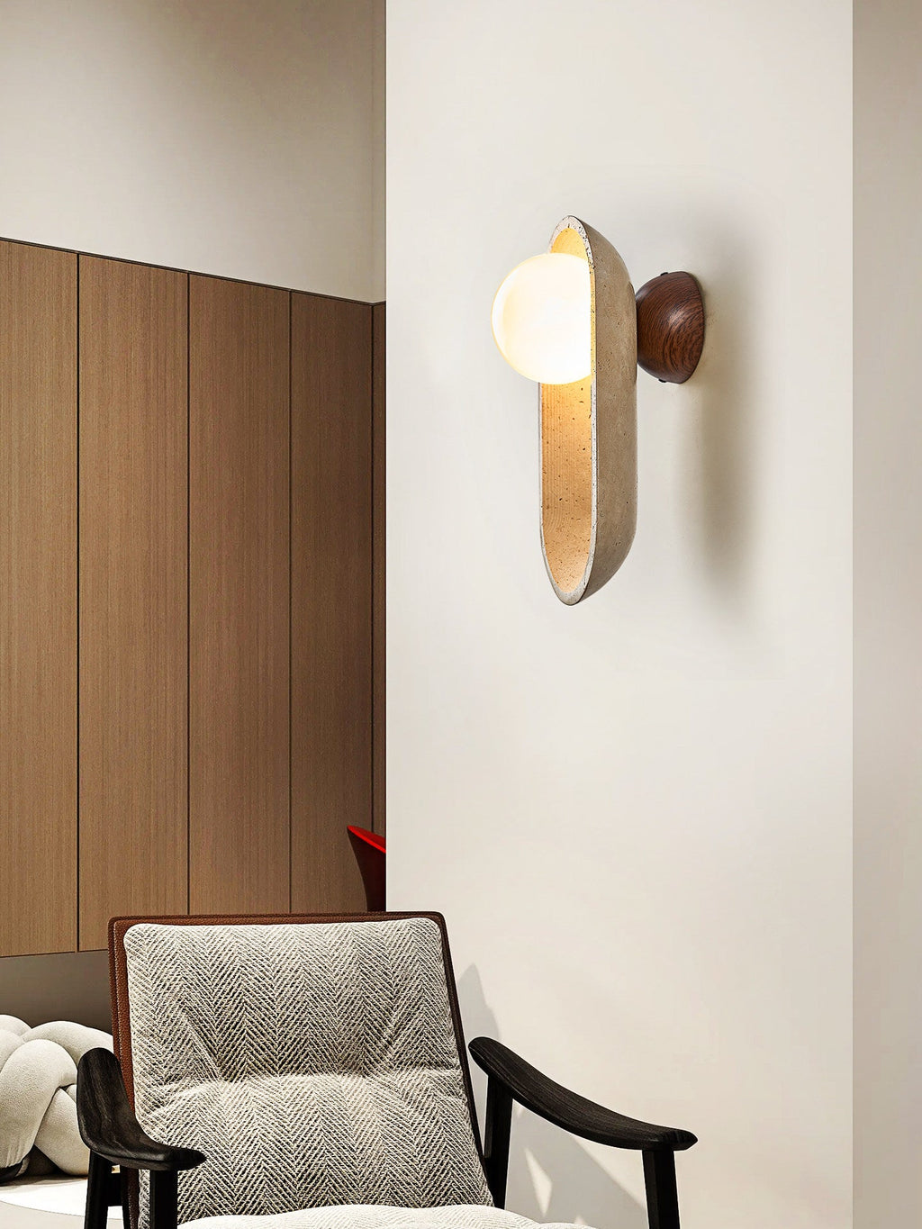 Stone Sconce Light — Wall Sconce | Maison Monashee — view 13