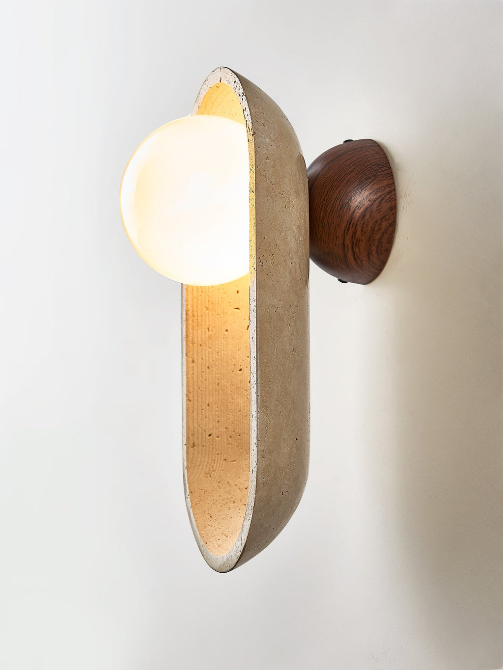 Stone Sconce Light — Wall Sconce | Maison Monashee — view 14