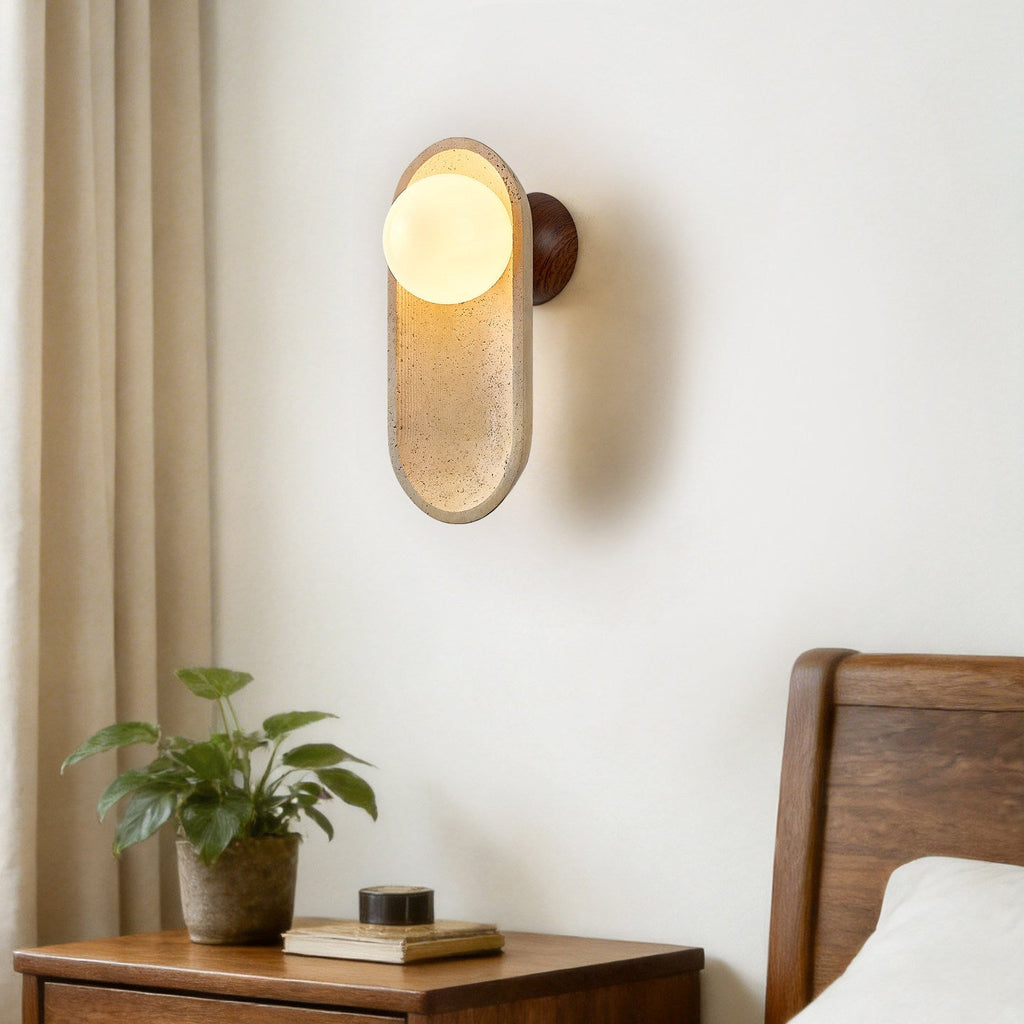 Stone Sconce Light — Wall Sconce | Maison Monashee — view 2