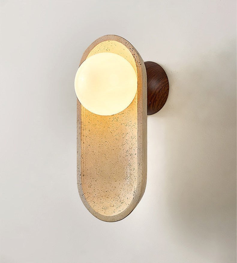 Stone Sconce Light — Wall Sconce | Maison Monashee — view 7