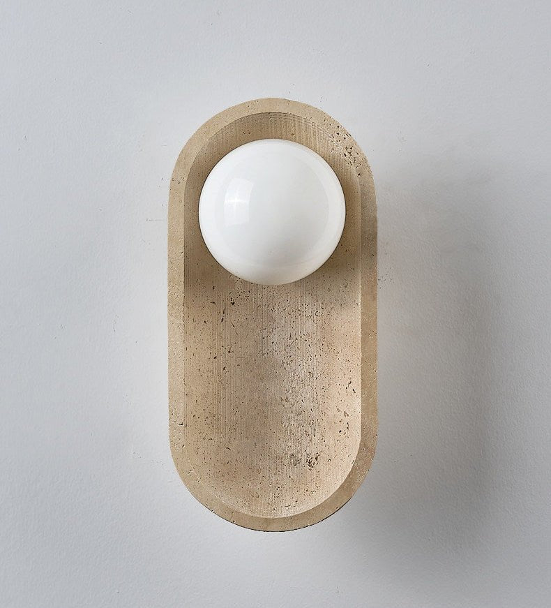 Stone Sconce Light — Wall Sconce | Maison Monashee — view 8