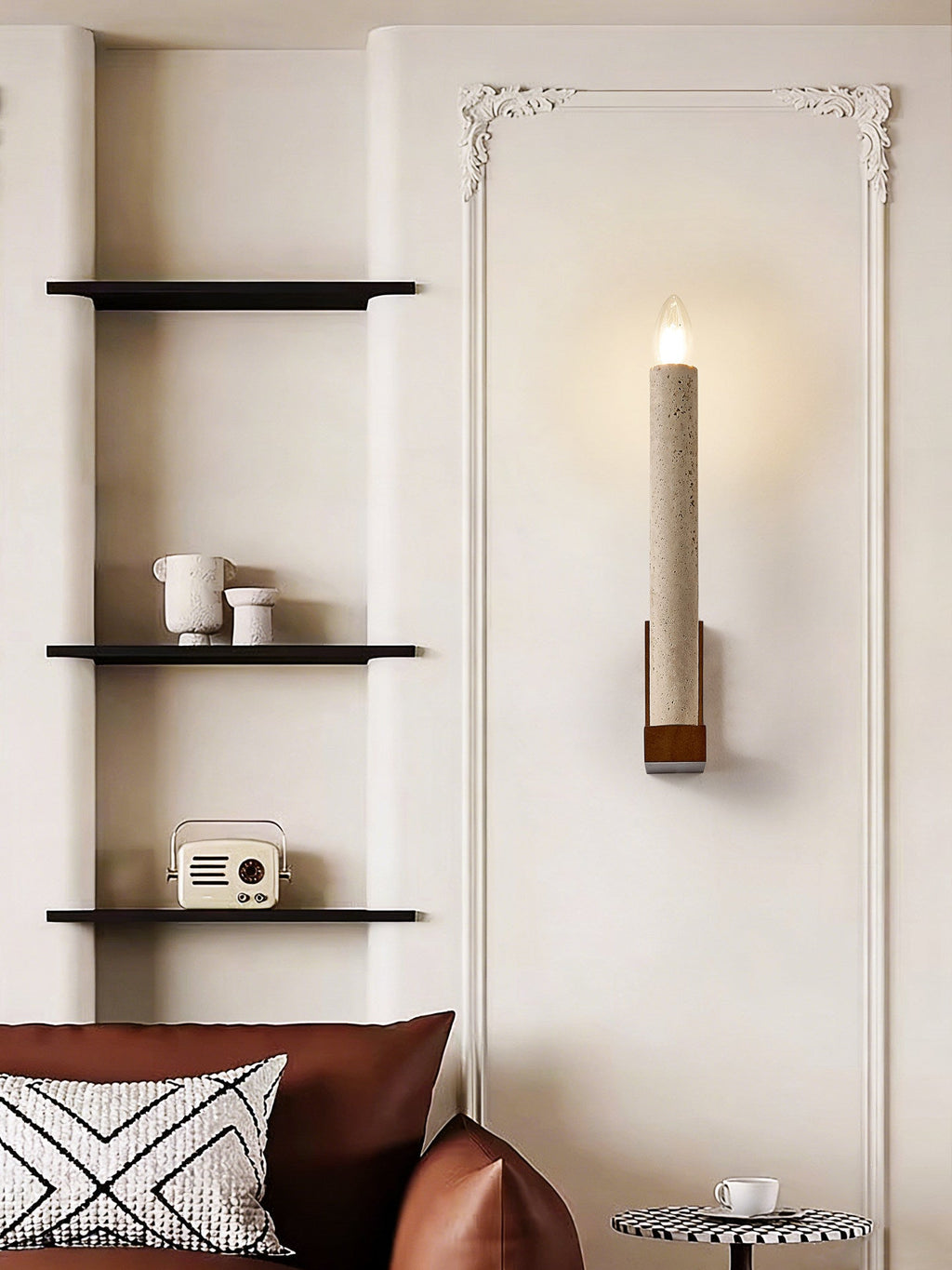 Candle Sconce Wood — Wall Sconce | Maison Monashee — view 2