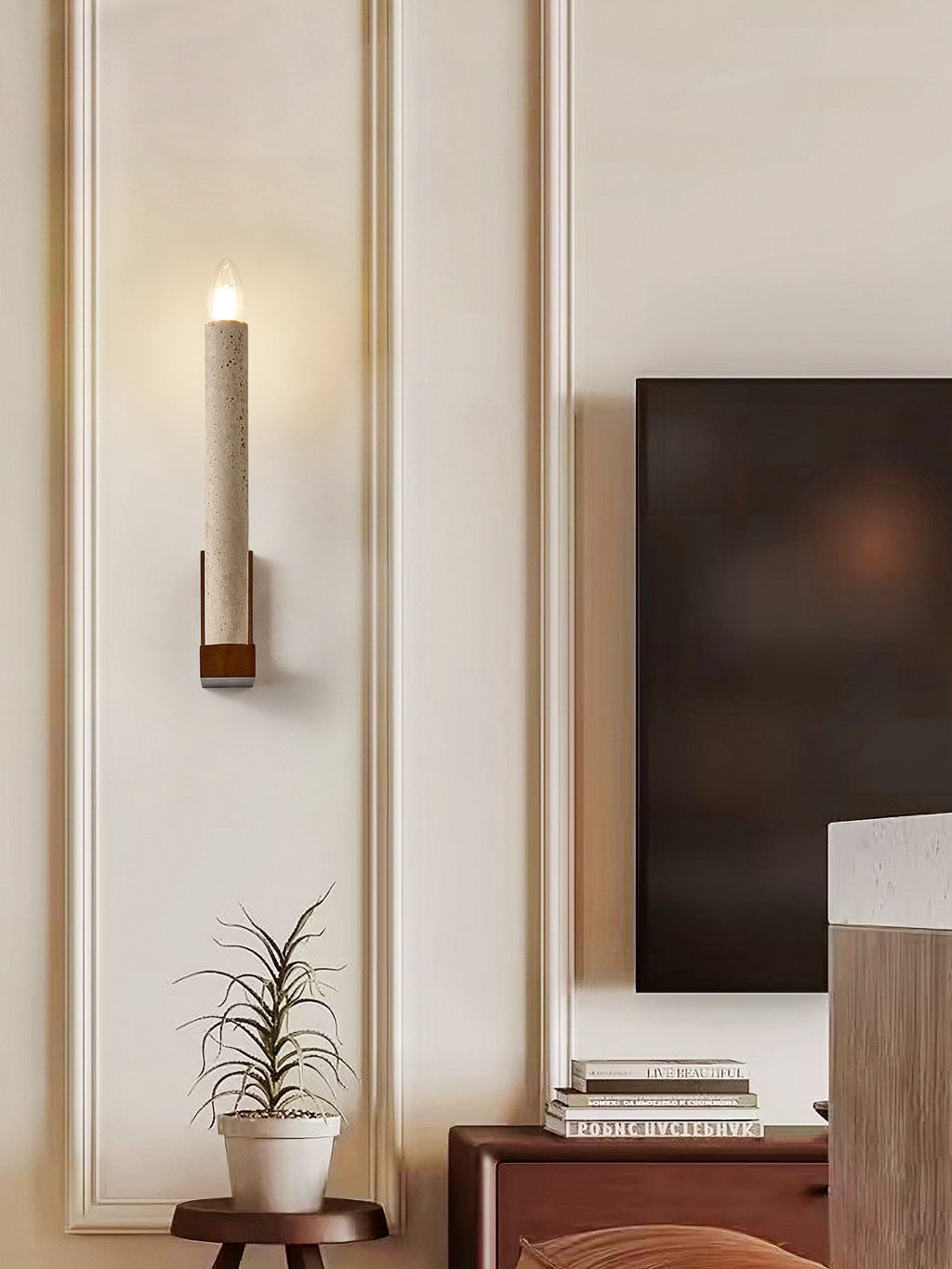 Candle Sconce Wood — Wall Sconce | Maison Monashee — view 7