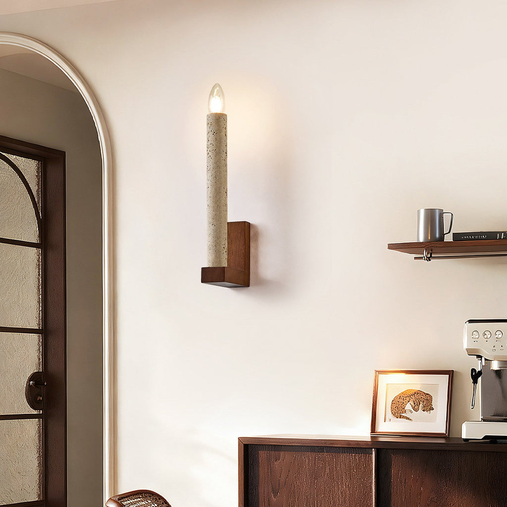 Candle Sconce Wood — Wall Sconce | Maison Monashee — view 9