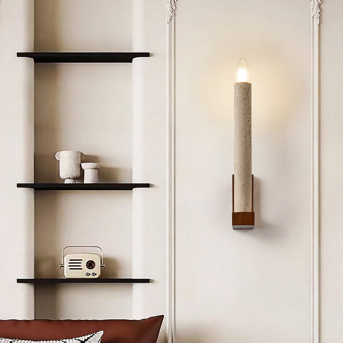 Candle Sconce Wood — Wall Sconce | Maison Monashee — view 11