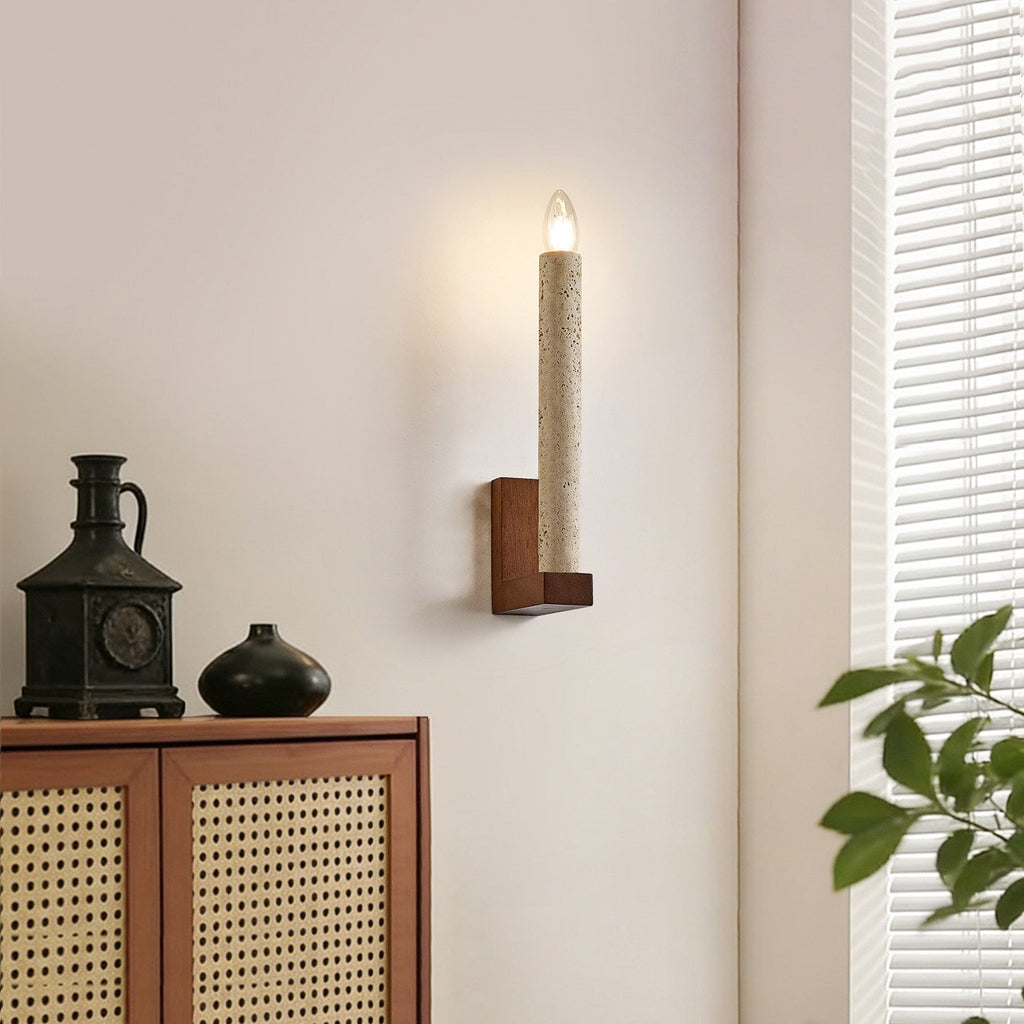 Candle Sconce Wood — Wall Sconce | Maison Monashee — view 12