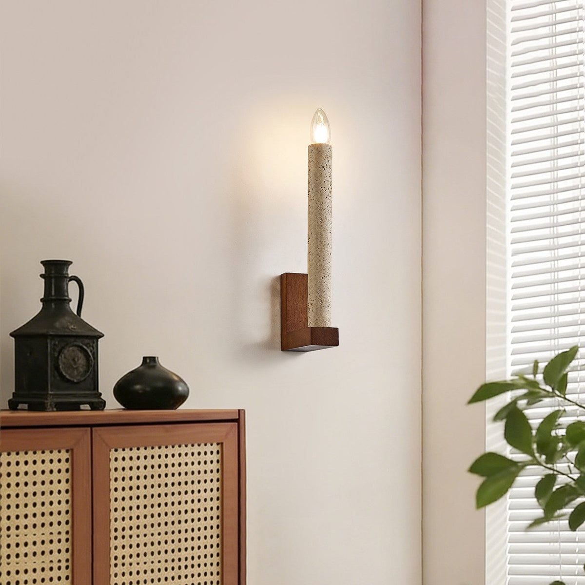 Candle Sconce Wood — Wall Sconce | Maison Monashee — view 12