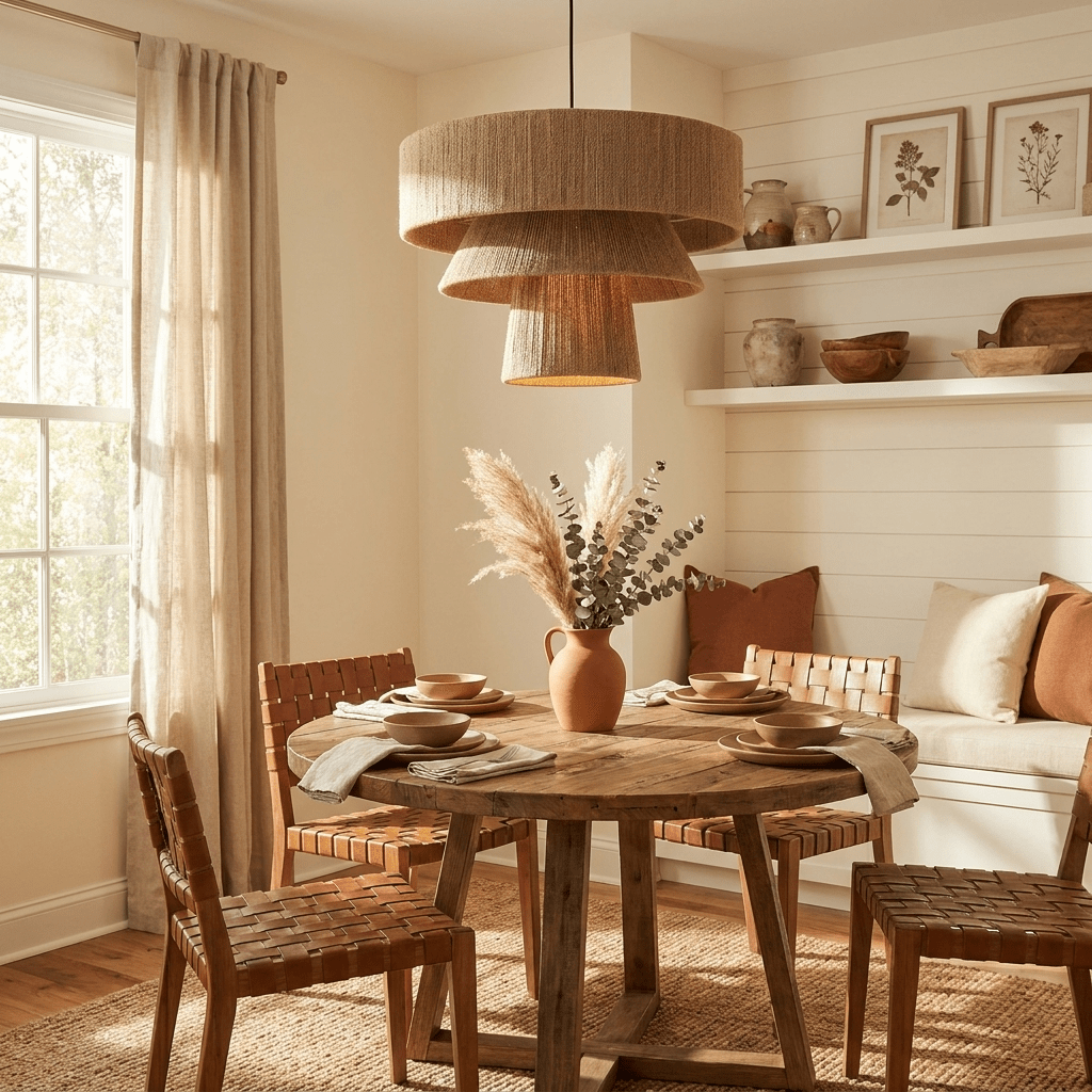 Natural Rope Pendant Light — Pendant Light | Maison Monashee — view 9