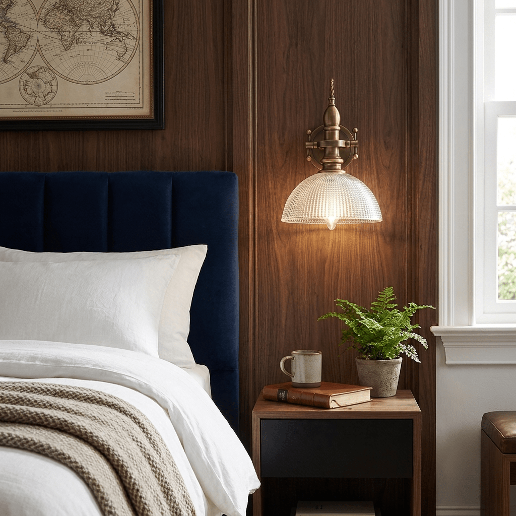 Vintage Brass Wall Sconce — Wall Sconce | Maison Monashee — view 8