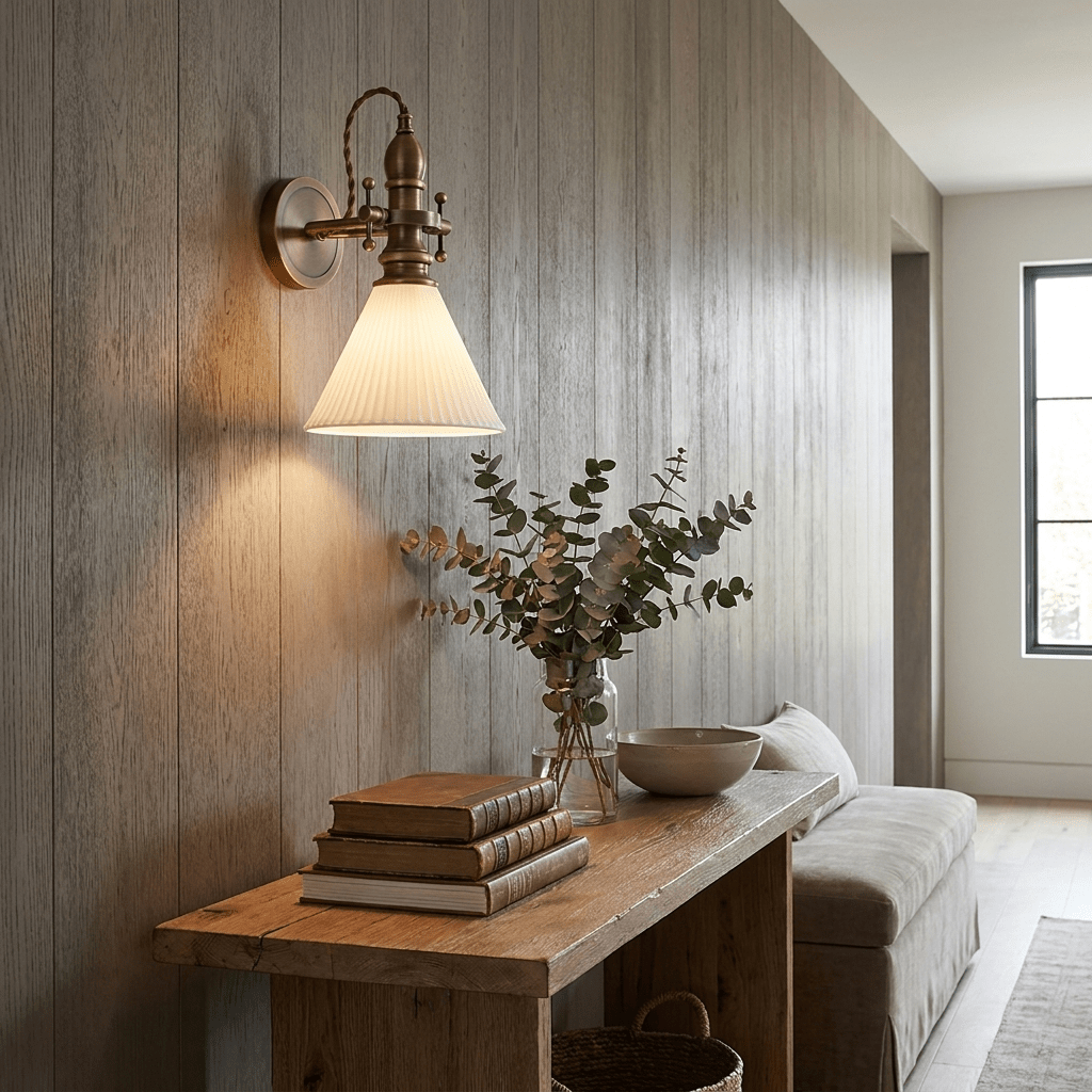 Vintage Brass Wall Sconce — Wall Sconce | Maison Monashee — view 2