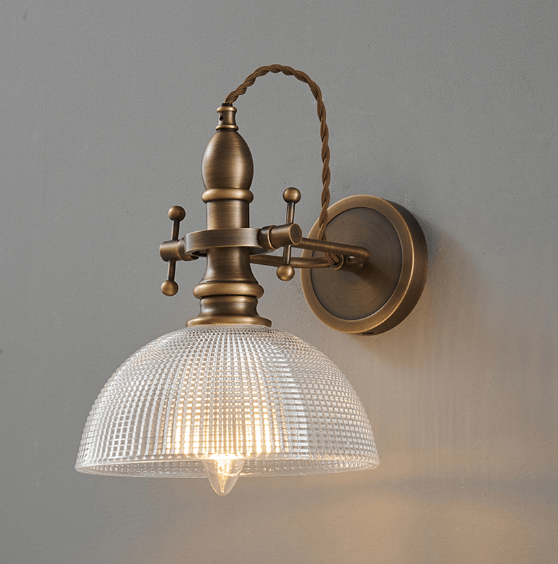 Vintage Brass Wall Sconce — Wall Sconce | Maison Monashee — view 5
