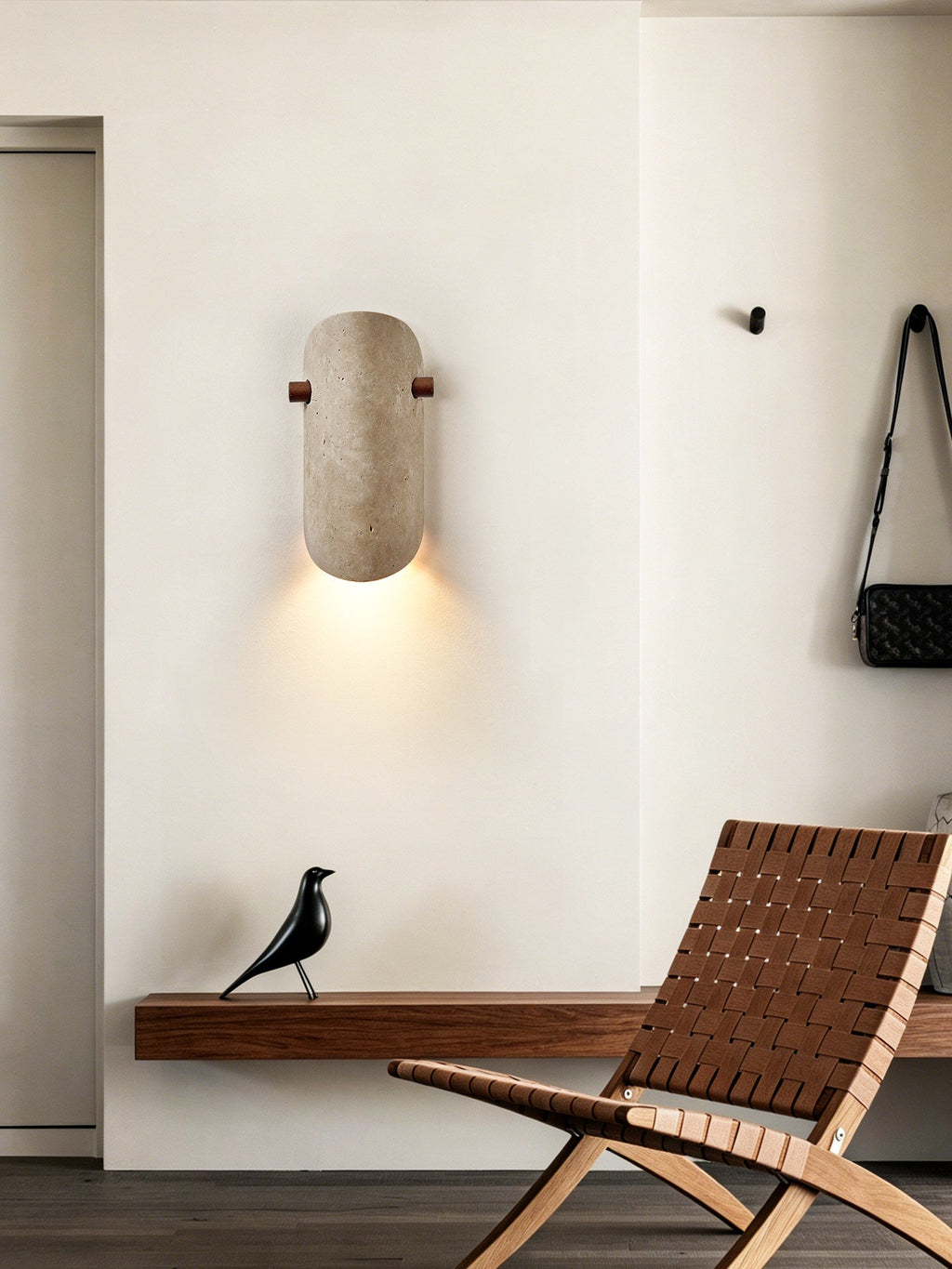 Curved Wall Sconce — Wall Sconce | Maison Monashee — view 5