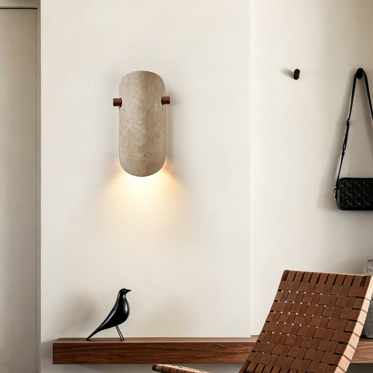 Curved Wall Sconce — Wall Sconce | Maison Monashee — view 3