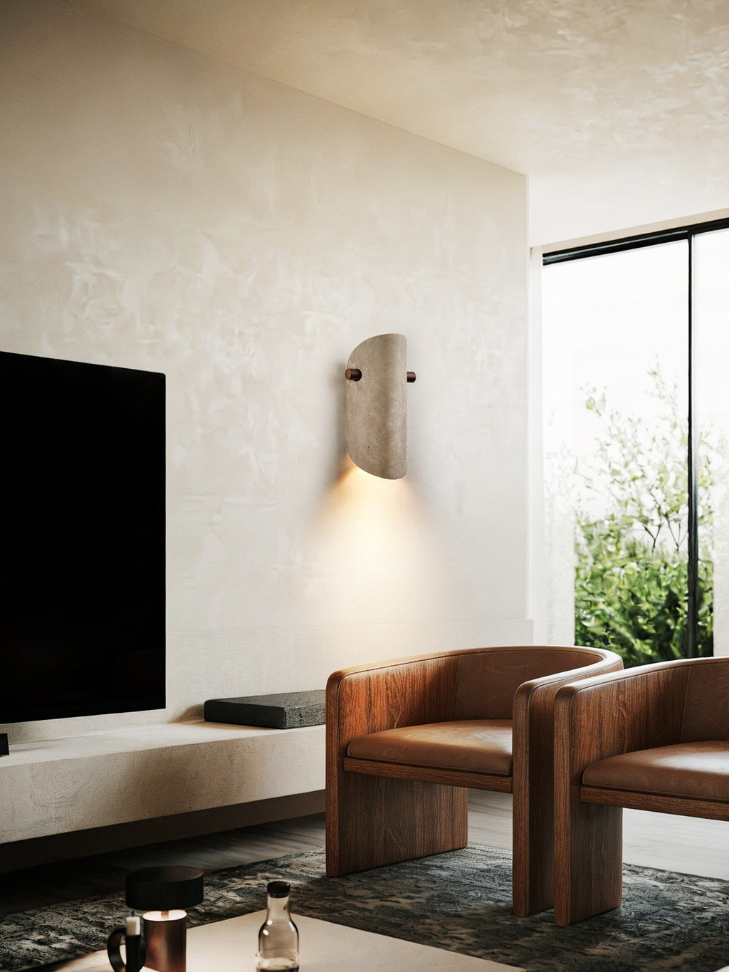 Curved Wall Sconce — Wall Sconce | Maison Monashee — view 7