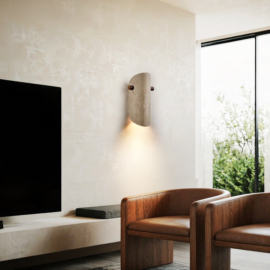 Curved Wall Sconce — Wall Sconce | Maison Monashee — view 12