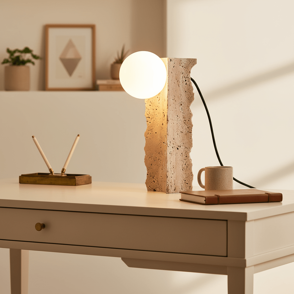 Orb Bedside Lamp — Table Lamp | Maison Monashee — view 2
