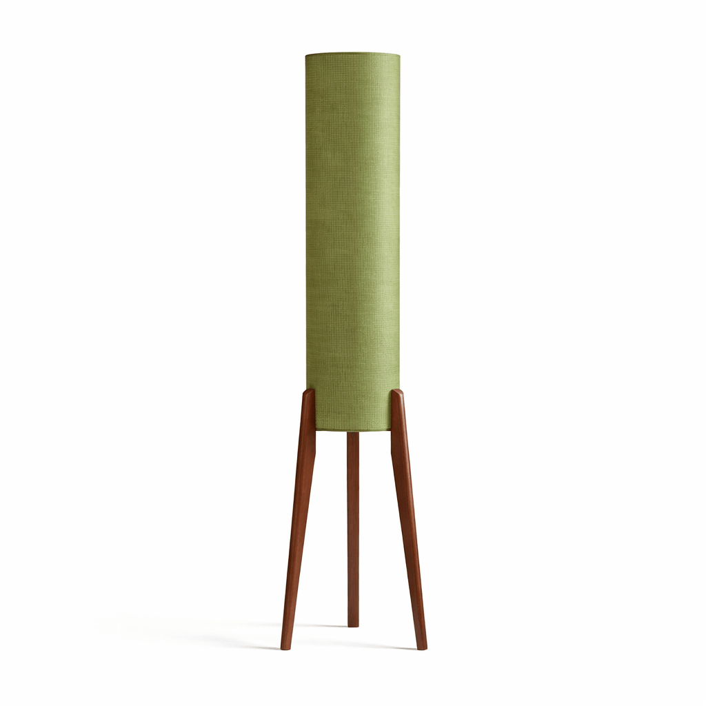 Natural Wood Tripod Floor Lamp — Floor Lamp | Maison Monashee — view 9