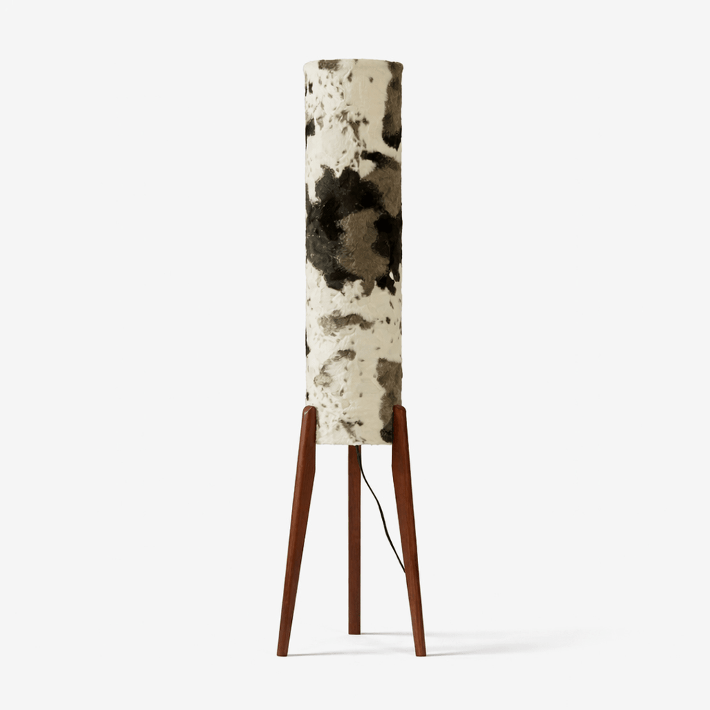 Natural Wood Tripod Floor Lamp — Floor Lamp | Maison Monashee